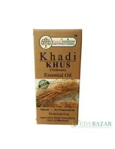 Эфирное масло Кхади Ветивер (Khadi Vetiver), 10 мл, Кхади Ришикеш (Khadi Rishikesh)