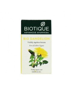Сыворотка для лица омолаживающая (Bio Dandelion Visible Ageless Serum), 40 мл, Биотик (Biotique)