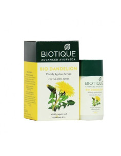 Сыворотка для лица омолаживающая (Bio Dandelion Visible Ageless Serum), 40 мл, Биотик (Biotique) 2