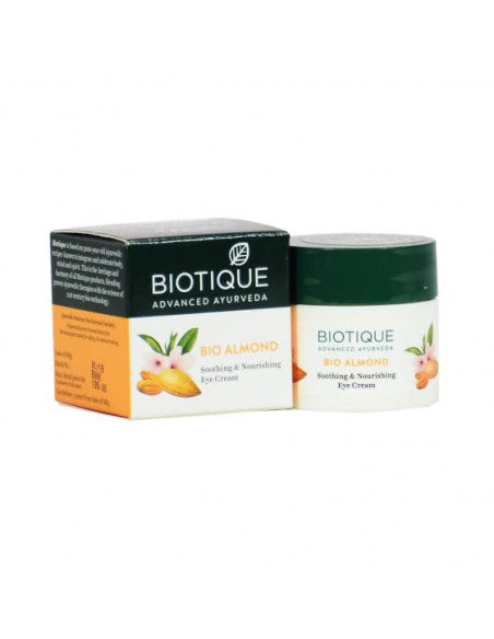 Крем с миндалем для кожи вокруг глаз (Bio Almond Eye Cream), 15 г, Биотик (Biotique)