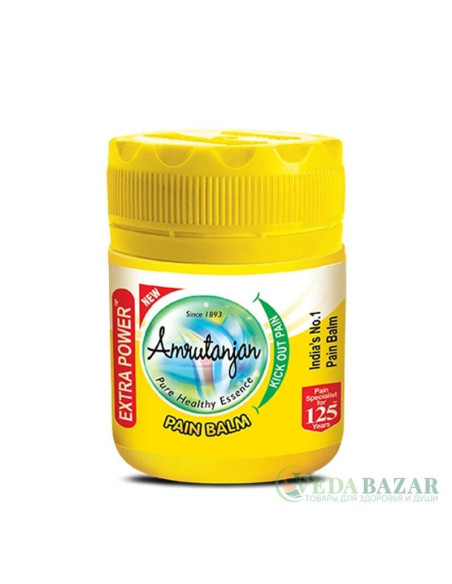 Бальзам Обезболивающий Экстра Сила (Pain Balm Extra Power), 8 мл, Амрутанджан (Amrutanjan)