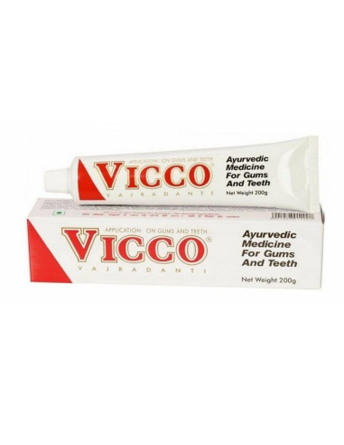 Зубная паста Ваджраданти (Vajradanti Toothpaste), 200 гр, ВИККО (VICCO)