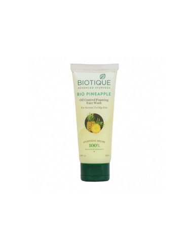 Гель для умывания для жирной и нормальной кожи (Bio Pineapple Oil Control Foaming Face Wash), 200 г, Биотик (Biotique)