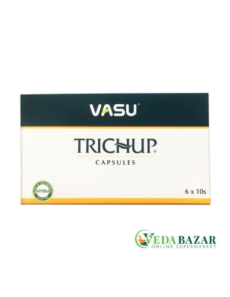 Средство для роста волос Тричуп (Trichup), 60 капсул, Васу (Vasu)
