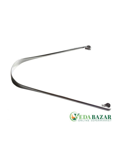 Языкочистка стальная (Steel tongue cleaner), Ведабазар (Vedabazar)