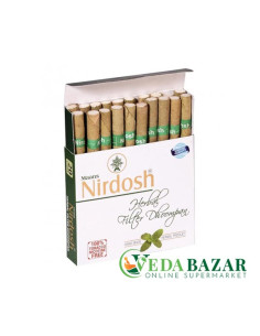 Аюрведические сигареты Нирдош (Nirdosh) без никотина, 20 шт, Маанс (Maans)