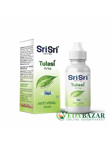 Туласи Арка, антивирусное средство ( Tulasi Arka - Anti-Viral), 30 мл, Шри Шри Таттва (Sri Sri Tattva)