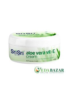 Крем Алоэ Вера Вит Е (Aloe Vera Vit E Cream), 100 гр,  Шри Шри Таттва (Sri Sri Tattva)