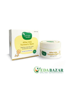 Бальзам с куркумой от укусов комаров (Turmeric Balm for Rashes and Mosquito Bites), 25 гр, Мазер Спарш
