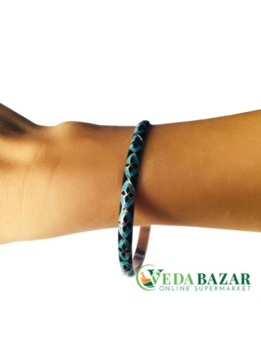 Серебрянные браслеты с эмалированным узором(Silver bracelets with enamel pattern), 200 гр, Ведабазар