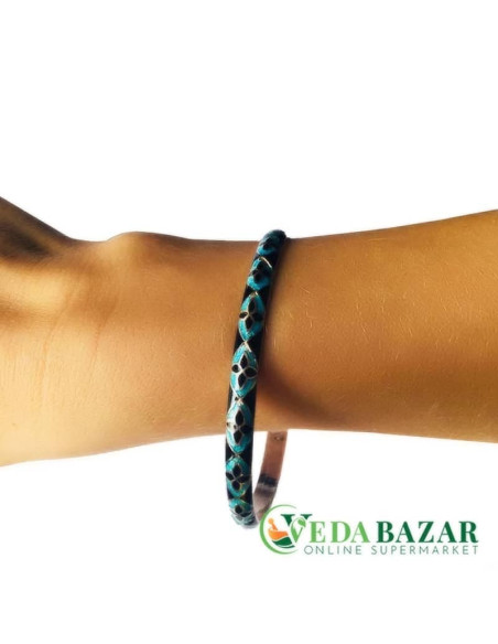 Серебрянные браслеты с эмалированным узором(Silver bracelets with enamel pattern), 200 гр, Ведабазар