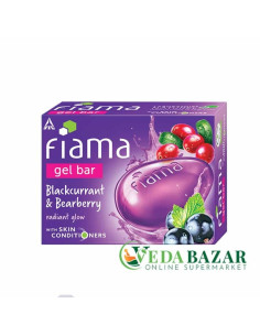 Мыло гелевое из черной смородины и толокнянки (Blackcurrant and Bearberry Gel Soap), 125 мг, Фиама (Fiama