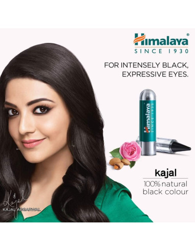 Купить Хималая каджал из трав (Himalaya Herbals Kajal), 2.7 гр, Хималая (Himalaya)