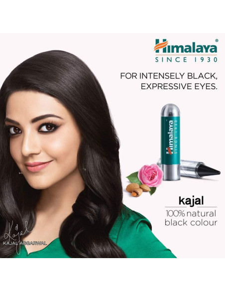Купить Хималая каджал из трав (Himalaya Herbals Kajal), 2.7 гр, Хималая (Himalaya)