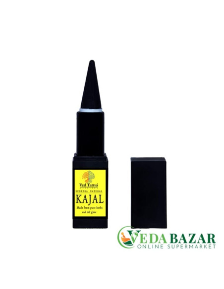 Натуральный каджал-стик (Natural kajal stick), 3 гр, Вед Таттва Аюрведа (Ved Tattva Ayurveda)