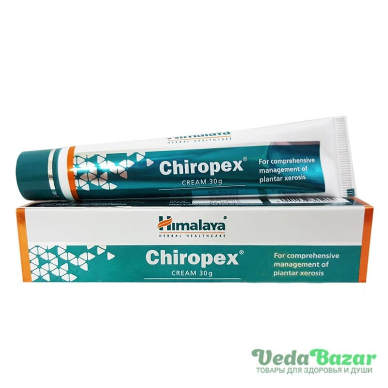 Крем Чиропекс (Chiropex) от сухости и потрескиваний на коже, 30 гр, Хималая (Himalaya)