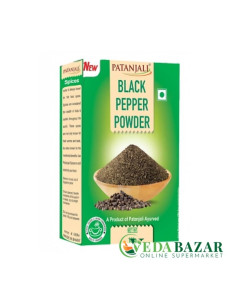 Черный перец порошок (Black pepper powder),100 гр, Патанджали (Patanjali)