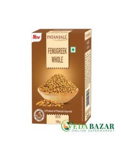 Купить Шамбала (пажитник) семена (Fenugreek whole),100 гр, Патанджали (Patanjali)