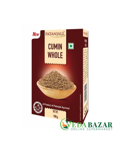 Кумин цельный (Cumin whole),100 гр, Патанджали (Patanjali)