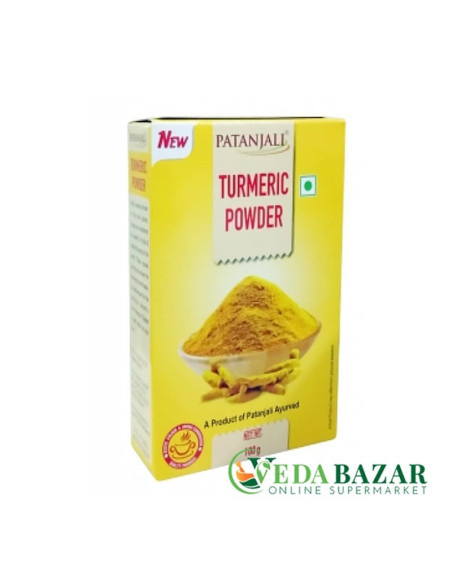 Порошок куркумы (Turmeric powder),100 гр, Патанджали (Patanjali)