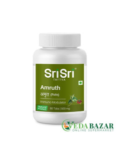 Амрут - Иммуномодулятор, 60 таб. (упаковка из 2 шт.) (Amruth - Immuno Modulator), 500 мг,  Шри Шри Таттва (Sri Sri Tattva)
