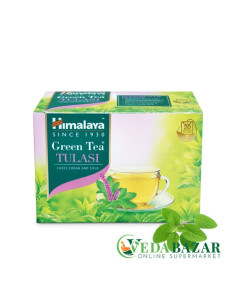 Зеленый чай Туласи (Green Tea Tulasi), 20x2 гр., Хималая (Himalaya)