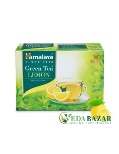 Купить Зеленый чай Лимон (Green Tea Lemon), 20x2 гр., Хималая (Himalaya)