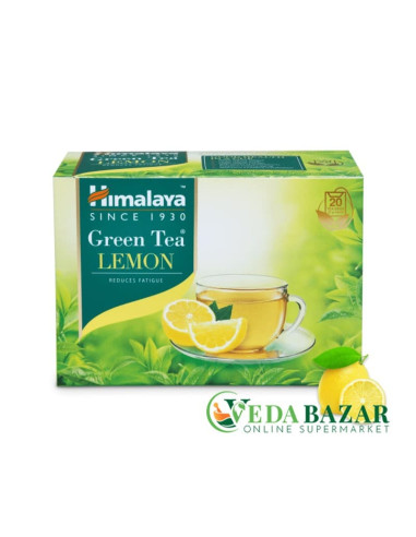 Купить Зеленый чай Лимон (Green Tea Lemon), 20x2 гр., Хималая (Himalaya)