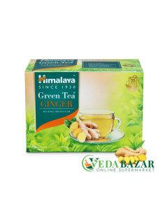 Зеленый чай Имбирь (Green Tea Ginger), 20x2 гр., Хималая (Himalaya)