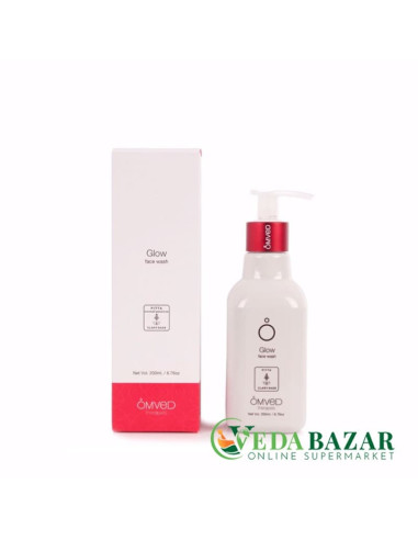 Средство для умывания с эффектом осветления кожи (Glow Face Wash for Skin Lightening) 200 мл, Омвед (OmVed)
