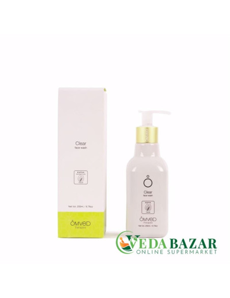Средство для глубокого очищения кожи (Clear Face Wash for Deep Cleansing), 200 мл, Омвед (OmVed)