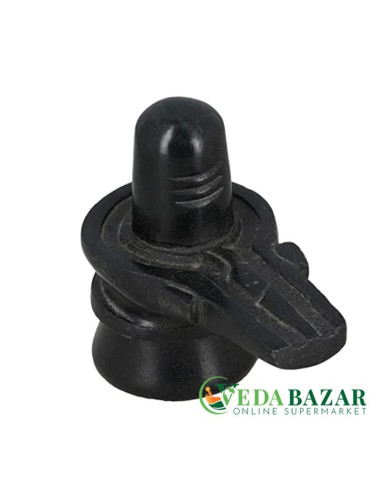 Шивы Лингам Аватара - 5 (Shiva Lingam Avatar - 5), 13.9 x 13.6 x 7.1 см, Ведабазар (Vedabazar)
