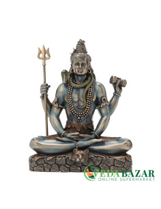 Статуэтка Благословение  Божества Шанкара (Lord Blessing Shankаr), 11.4 x 5.1 x 15.2 см, Ведабазар (Vedabazar)