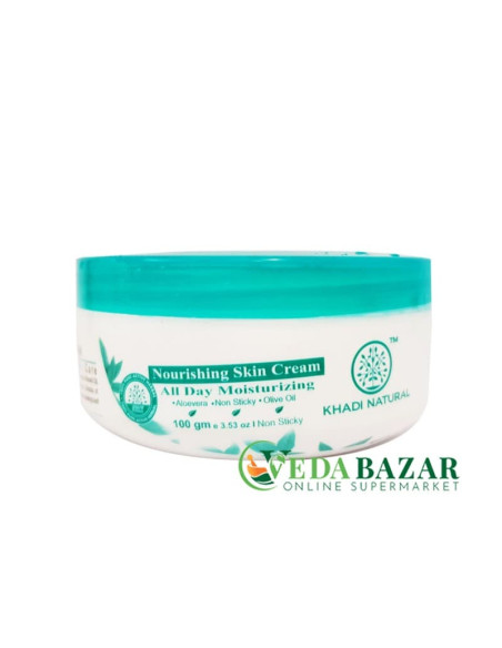 Натуральный питательный крем (Natural Nourishing Skin Cream) 100 гр, Кхади (Khadi)