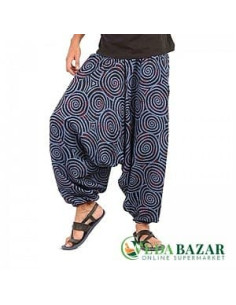 Брюки Афгани с принтом (Afghani Printed Pants), Разноцветный, свободный размер