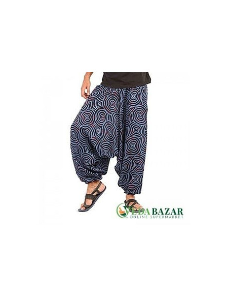 Брюки Афгани с принтом (Afghani Printed Pants), Разноцветный, свободный размер