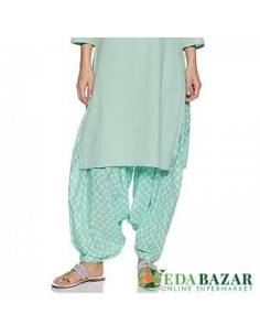 Женские алладины, нежно голубые (Women's Cotton Bottom Aurelia)