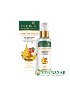 Сыворотка для очищения лица Эпл Сидр (Apple Cider Vinegar Anti-Imperfection Daily Solution) 30 мл, Биотик (Biotique)