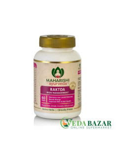 Купить Рактда (Raktda) кроветворное средство, 60 таб, Махариши Аюрведа (Maharishi Ayurveda)