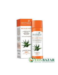 Солцезащитный лосьон для лица Алоэ Вера (Bio Aloe Vera Sunscreen Lotion), 120 мл, Биотик (Biotique)
