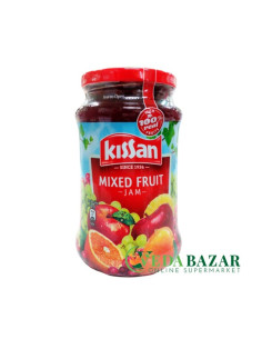 Джем - Фруктовый микс (Kissan Jam - Mixed Fruit), банка 500 гр, Киссан (Kissan)