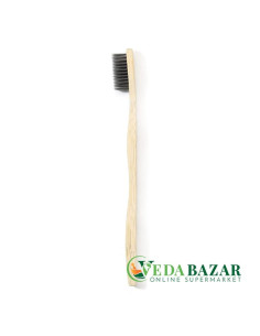 Экологичная бамбуковая зубная щетка для взрослых (Eco friendly Adult Bamboo Toothbrush), 1 штука, С В Эколайф (S V Ecolife)