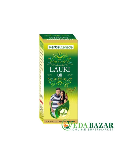 Лауки, масло для волос, (Lauki Oil), 100 мл, Хербал Канада (Herbal Canada)