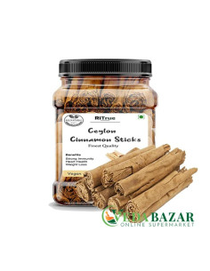 Палочки цейлонской корицы, (Ceylon cinnamon sticks), 75 гр, РиТру (RiTrue)