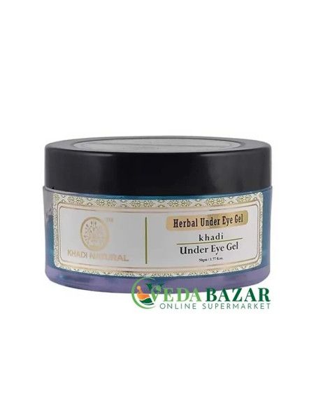Гель для области вокруг глаз Андер Ай (Under Eye Gel), 50 гр, Кхади Нейчерал (Khadi Natural)