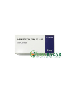 Антипаразитарное Средство Иверджон-6 (Iverjohn-6 Ivermectin), 100 Таб, Джон Ли (John Lee)