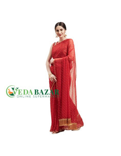 Сари из жоржета (Womanista Designer Georgette saree ), Ведабазар (Vedabazar)