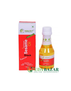Масло Холодного Отжима Черного Кунжута (Cold Pressed Black Sesame Oil), 100 Мл, Хелтх 1 (Health 1st)