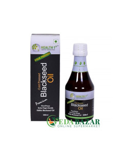 Масло черного тмина, холодного отжима, (Cold Pressed Black Seed Oil), 200 мл, Хэлс 1-й (Health 1st)