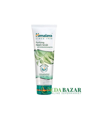 Скраб с Нимом Очищающий (Purifying Neem Scrub), 100 Гр, Хималая (Himalaya)
